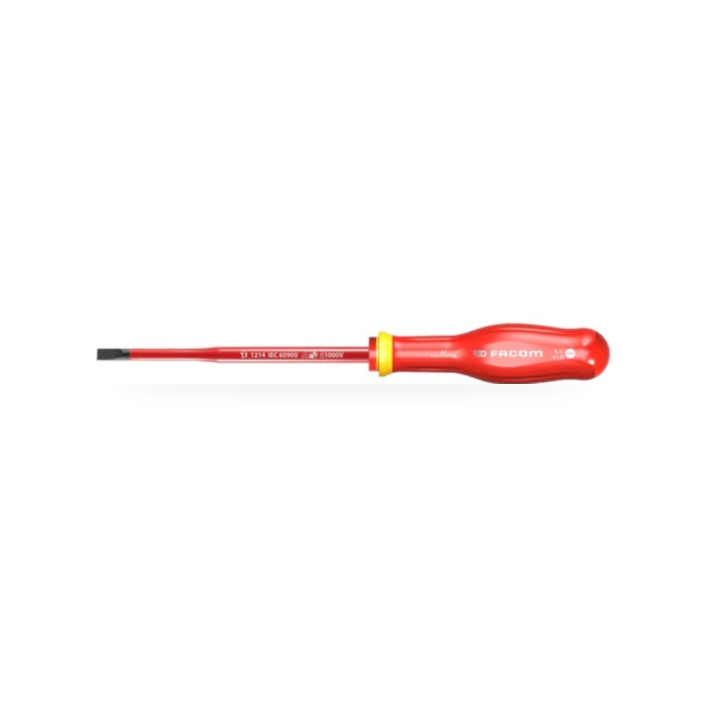 مفك براغي عازل 1000V 150 مم صلب طراز احترافي ريمكو للتوريدات الصناعية (Reemco Industrial)