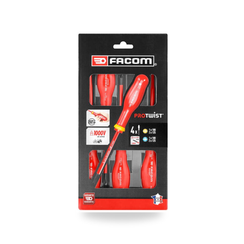 مفك براغي عازل 1000V صلب عالي الدقة RS PRO ريمكو للتوريدات الصناعية (Reemco Industrial)