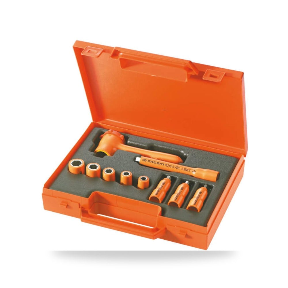 طقم لقم ومفاتيح بكس وسيستم 10 طراز احترافي RS ريمكو للتوريدات الصناعية (Reemco Industrial)