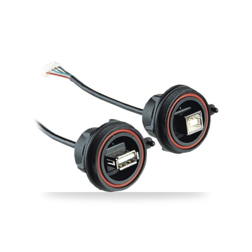 موصل وسوكت USB صناعي IP68 بوردات تجهيز معتمد ريمكو للتوريدات الصناعية (Reemco Industrial)