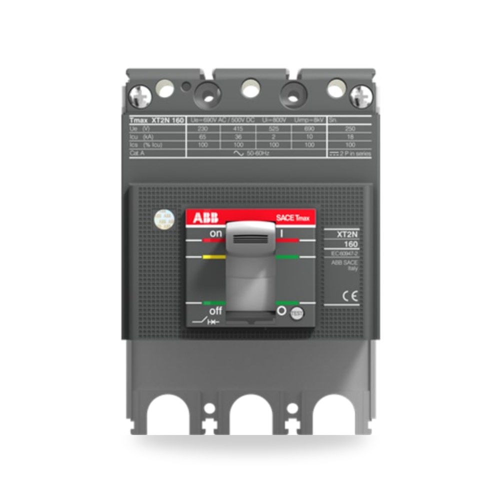 قاطع تيار أوتوماتيكي MCB ثلاثي 160A شاق معتمد ريمكو للتوريدات الصناعية (Reemco Industrial)