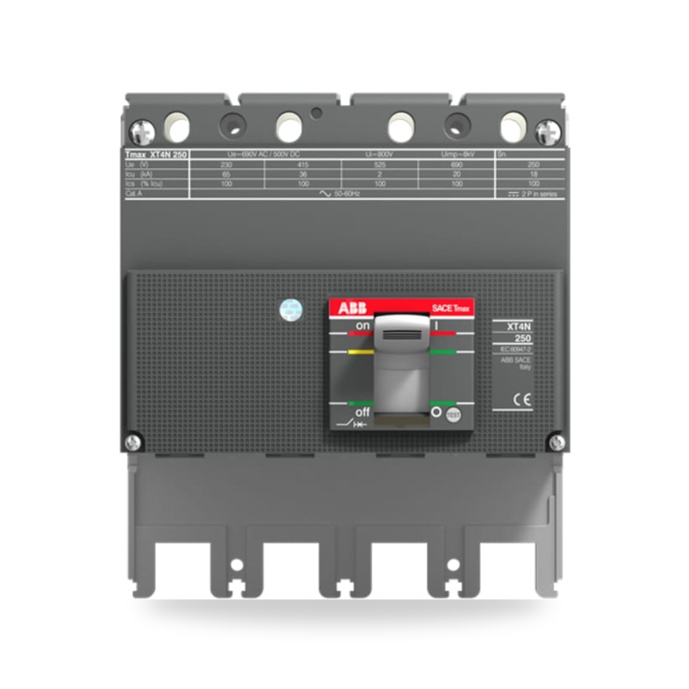 قاطع تيار أوتوماتيكي MCB رباعي 250A فئة شاقة ريمكو للتوريدات الصناعية (Reemco Industrial)