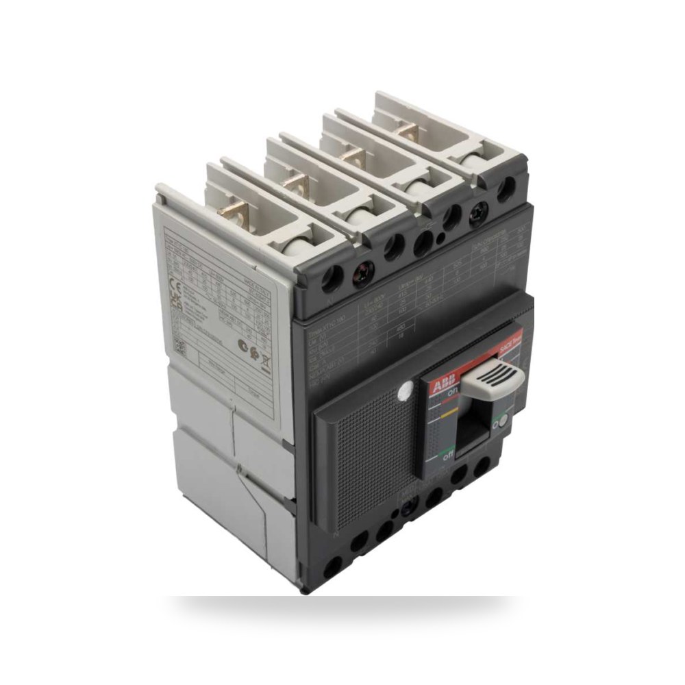 قاطع تيار أوتوماتيكي MCB رباعي 125A شاق معتمد ريمكو للتوريدات الصناعية (Reemco Industrial)