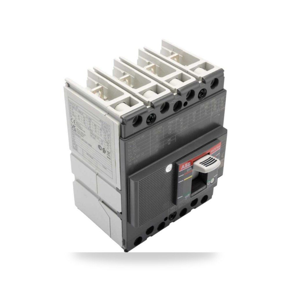 قاطع تيار أوتوماتيكي MCB رباعي 160A طراز P RS ريمكو للتوريدات الصناعية (Reemco Industrial)