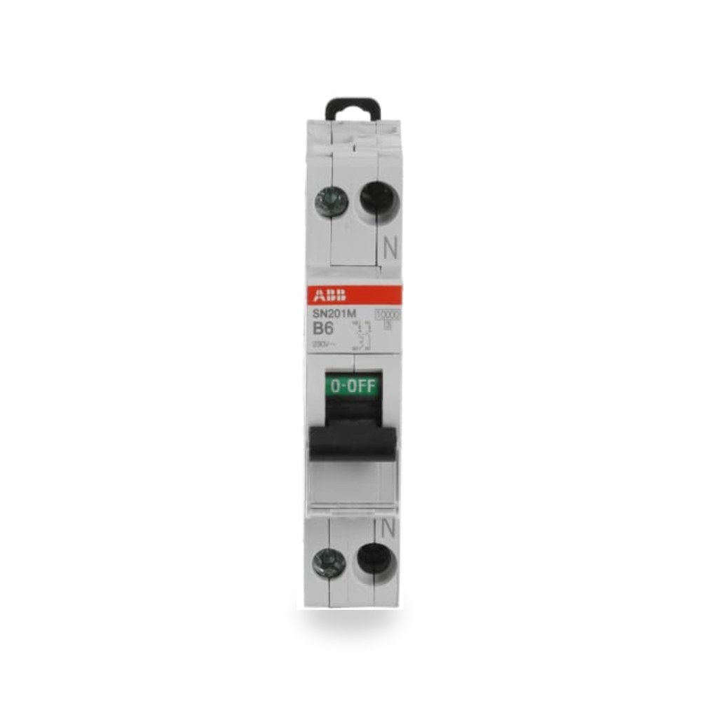 قاطع تيار أوتوماتيكي MCB أحادي 6A طراز A RS ريمكو للتوريدات الصناعية (Reemco Industrial)
