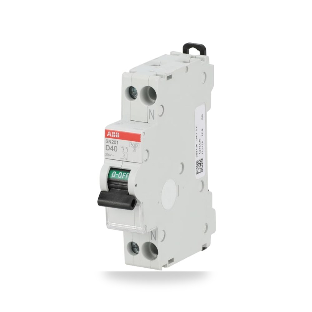 قاطع تيار أوتوماتيكي MCB أحادي 40A منحنى D ريمكو للتوريدات الصناعية (Reemco Industrial)