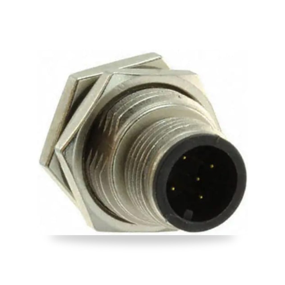 موصل دائري صناعي معتمد M12 5 أطراف لوحات طراز ريمكو للتوريدات الصناعية (Reemco Industrial)