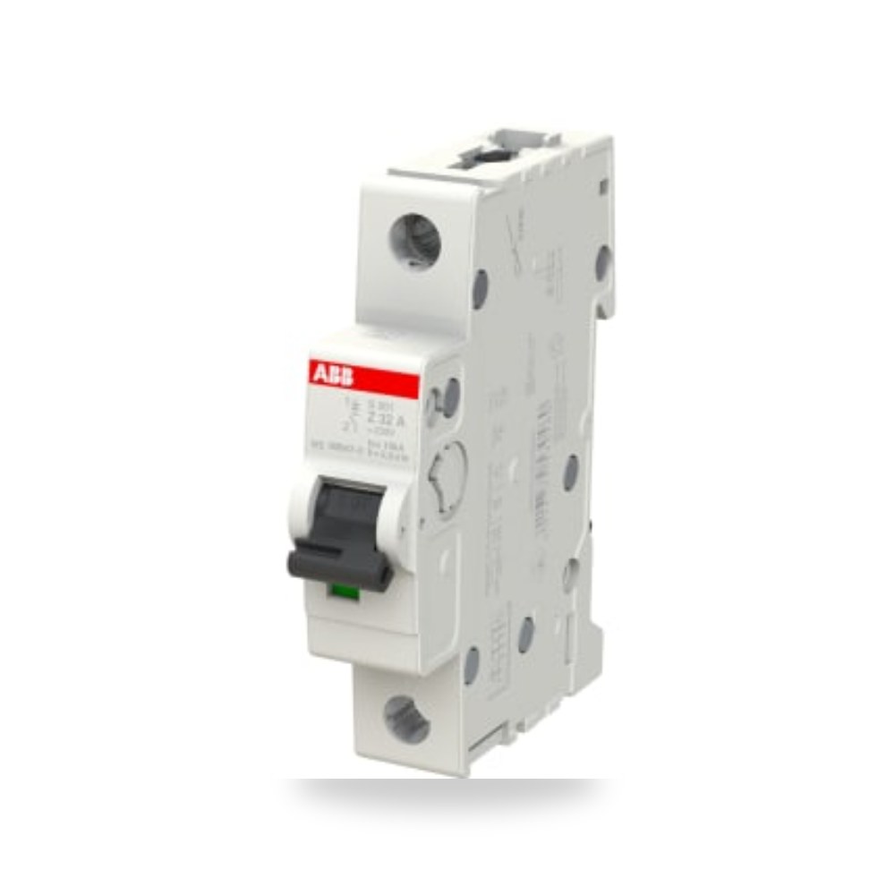 قاطع تيار أوتوماتيكي MCB S200 أحادي 32A RS ريمكو للتوريدات الصناعية (Reemco Industrial) موديل