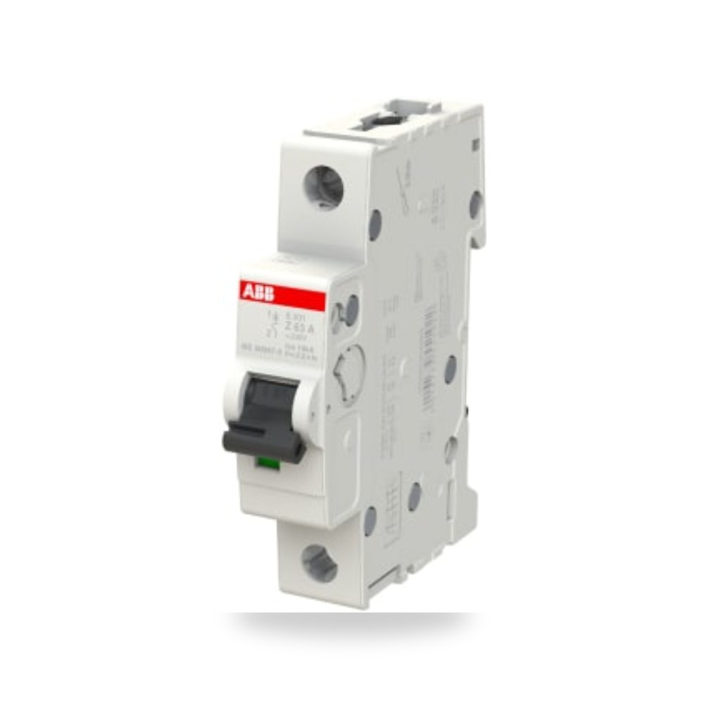 قاطع تيار أوتوماتيكي MCB S200 أحادي 63A RS ريمكو للتوريدات الصناعية (Reemco Industrial)
