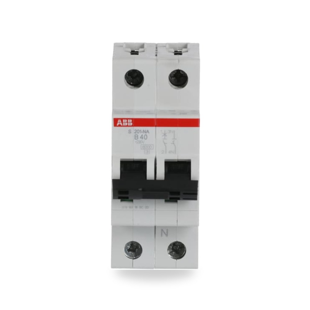 قاطع تيار أوتوماتيكي MCB S200 أحادي 40A منحنى ريمكو للتوريدات الصناعية (Reemco Industrial)