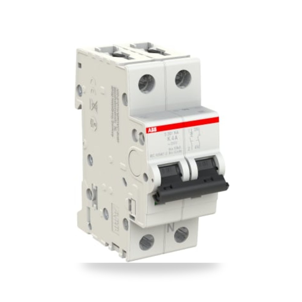 قاطع تيار أوتوماتيكي MCB S200 أحادي 4A RS PRO ريمكو للتوريدات الصناعية (Reemco Industrial)