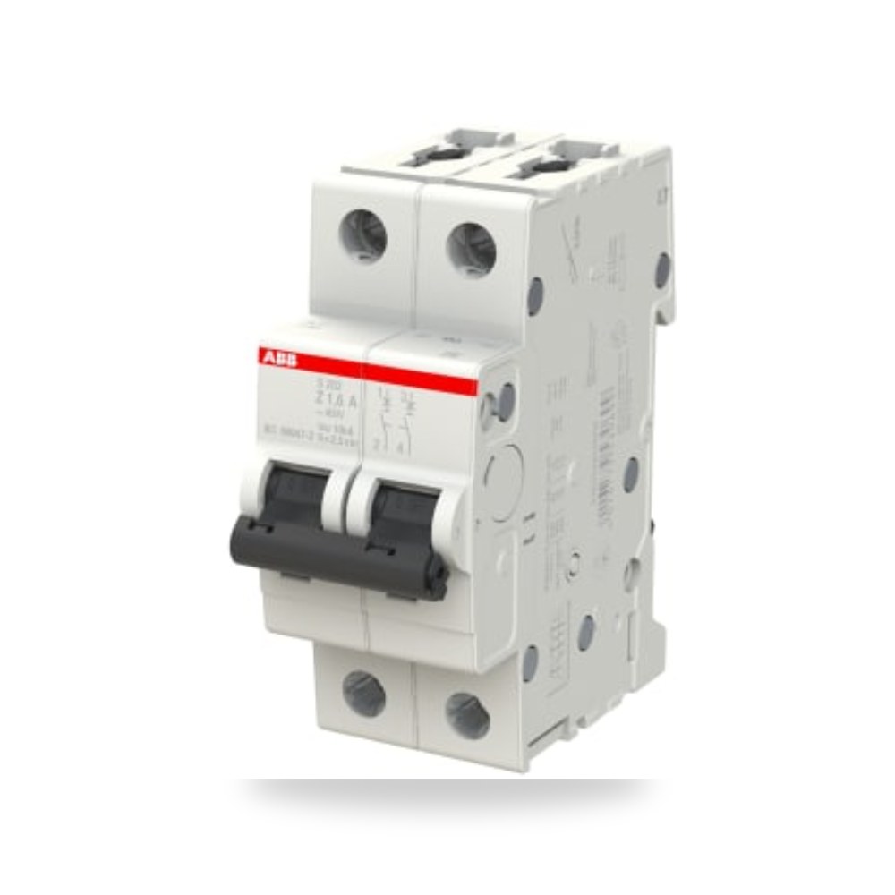قاطع تيار أوتوماتيكي MCB S200 ثنائي 6A RS PRO ريمكو للتوريدات الصناعية (Reemco Industrial)