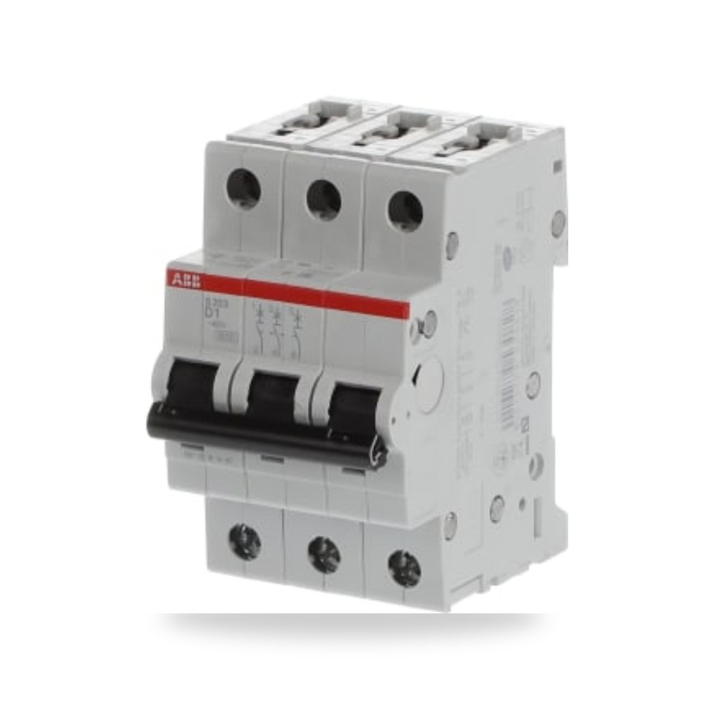 قاطع تيار أوتوماتيكي MCB S200 ثلاثي 1A منحنى ريمكو للتوريدات الصناعية (Reemco Industrial)