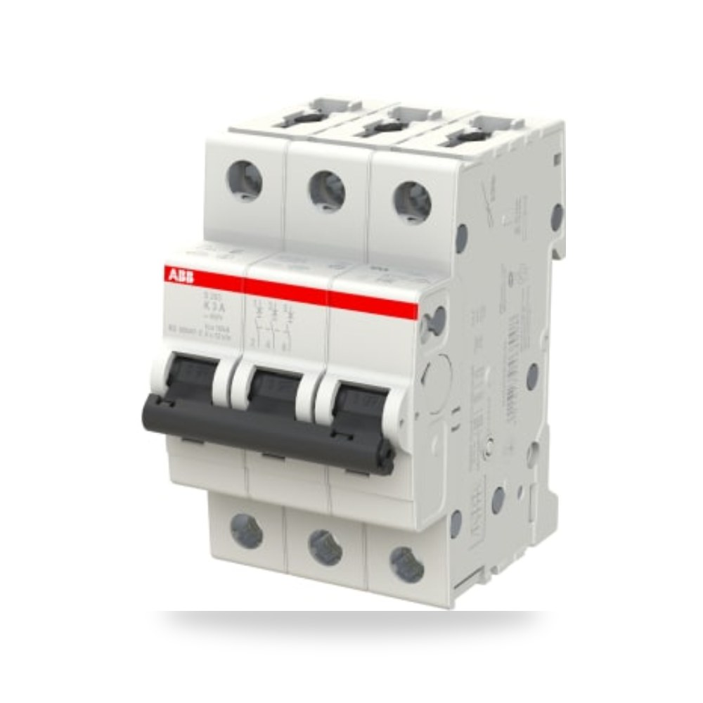 قاطع تيار أوتوماتيكي MCB S200 ثلاثي 3A RS PRO ريمكو للتوريدات الصناعية (Reemco Industrial)