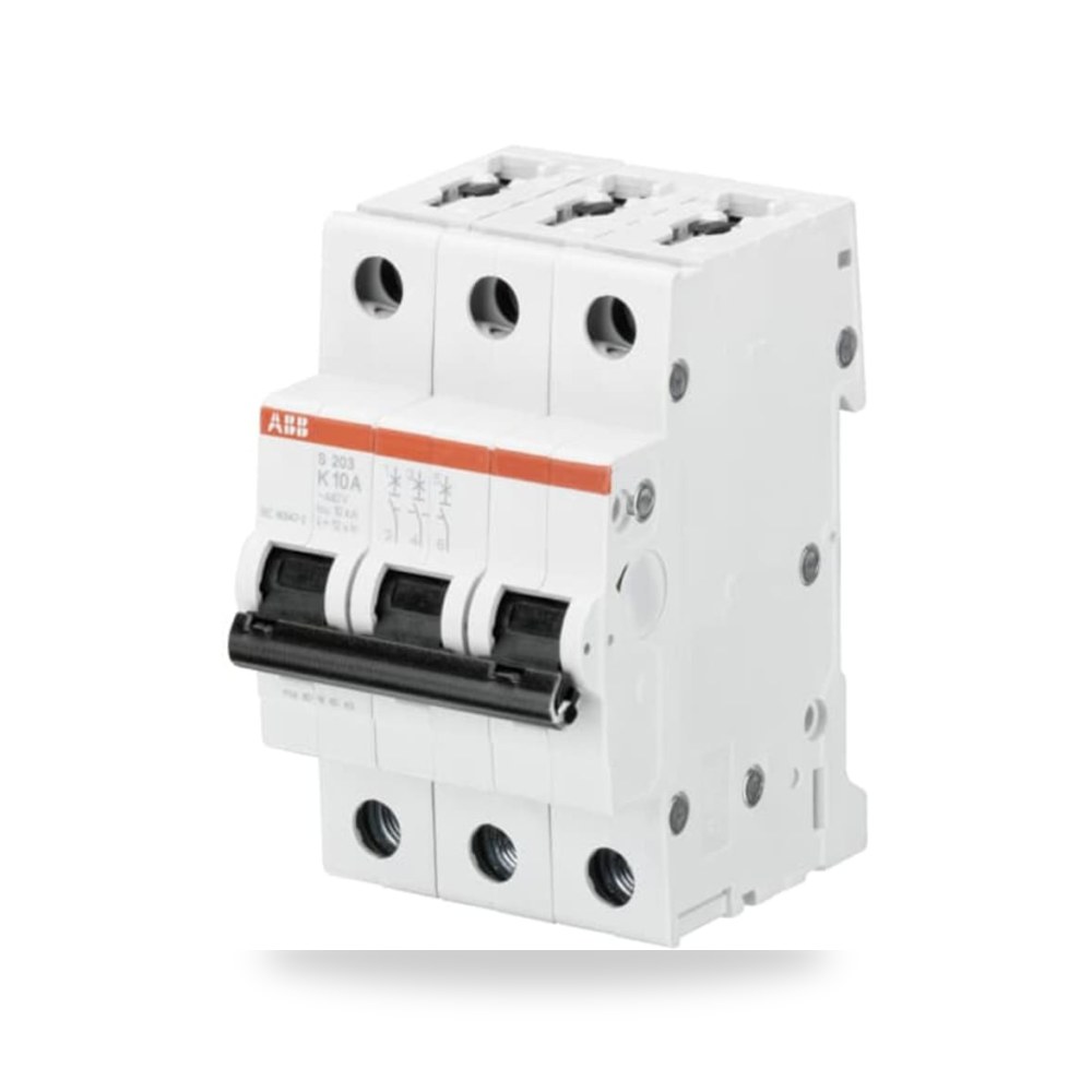 قاطع تيار أوتوماتيكي MCB S200 ثلاثي 60A RS ريمكو للتوريدات الصناعية (Reemco Industrial)