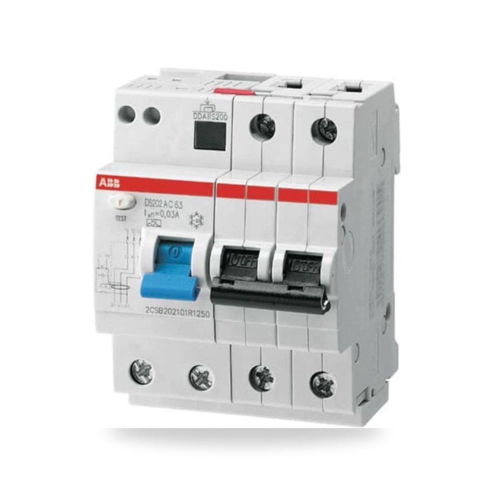 قاطع تيار أوتوماتيكي MCB ثنائي 25A فولاذي RS ريمكو للتوريدات الصناعية (Reemco Industrial)