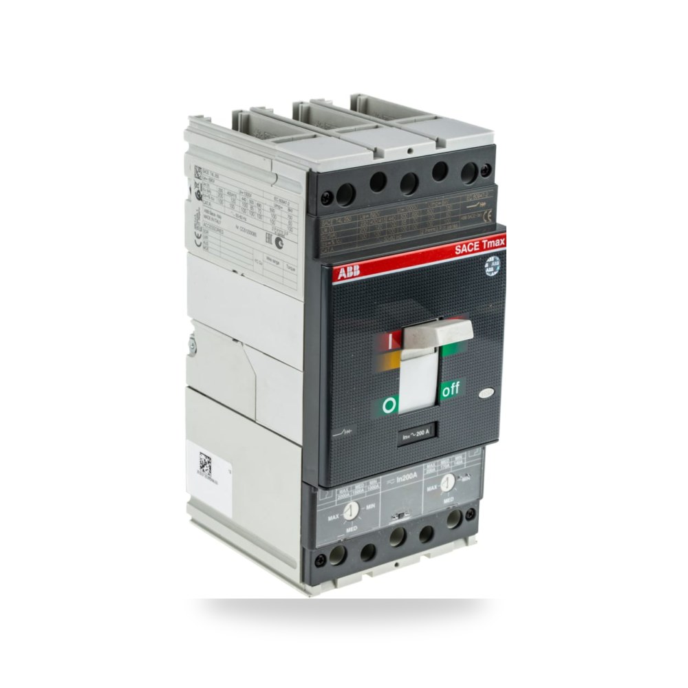 قاطع تيار أوتوماتيكي MCB ثلاثي 200A صناعي RS ريمكو للتوريدات الصناعية (Reemco Industrial)