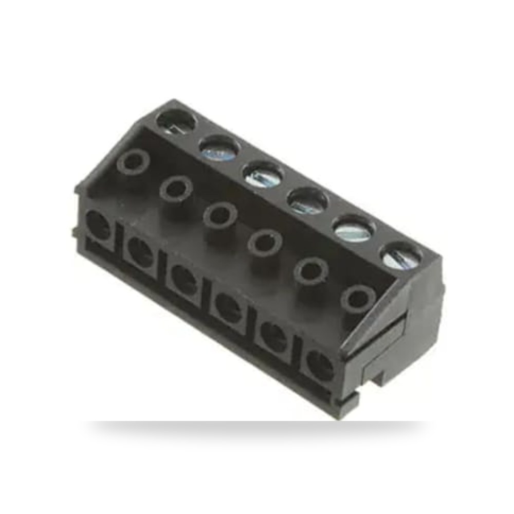 روزتة وبلوك أطراف بوردات PCB 6 خط خطوة 5 مم ريمكو للتوريدات الصناعية (Reemco Industrial)