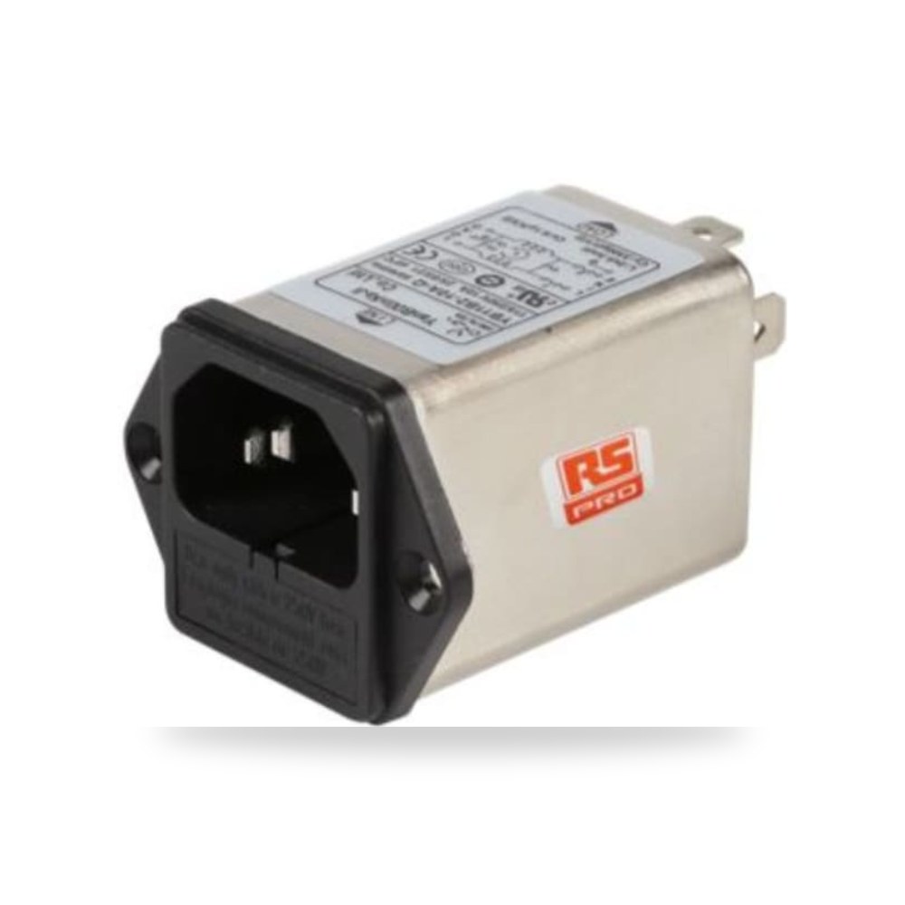 فلتر تغذية كهربائية قياسي IEC للدوائر 10 ريمكو للتوريدات الصناعية (Reemco Industrial) موديل