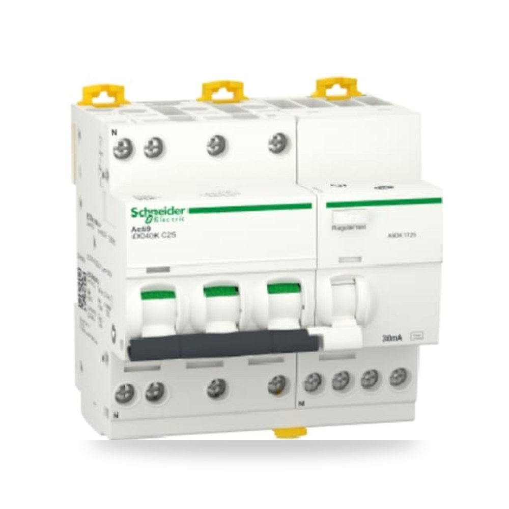 قاطع تيار أوتوماتيكي MCB ثلاثي 25A طراز C RS ريمكو للتوريدات الصناعية (Reemco Industrial)