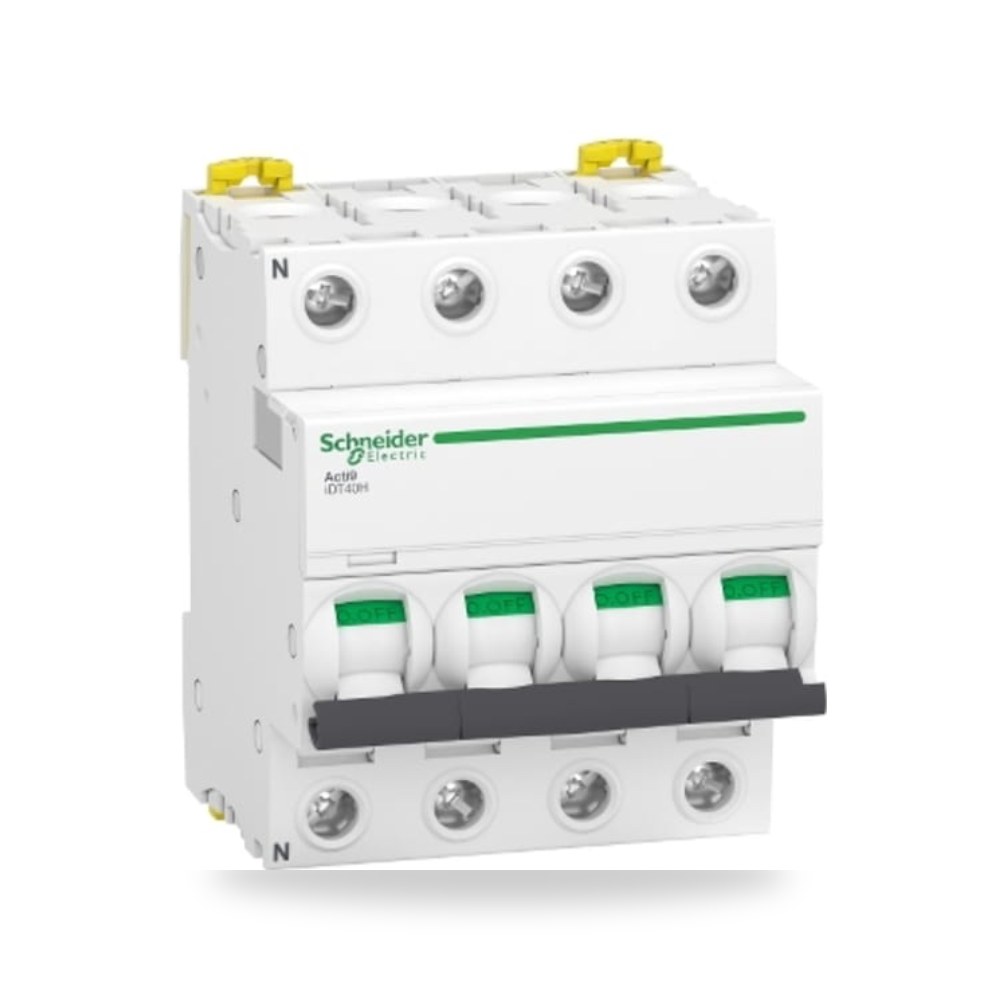 قاطع تيار أوتوماتيكي MCB 40A منحنى C RS PRO ريمكو للتوريدات الصناعية (Reemco Industrial)