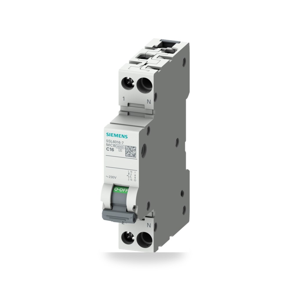قاطع تيار أوتوماتيكي MCB أحادي 25A منحنى B ريمكو للتوريدات الصناعية (Reemco Industrial)