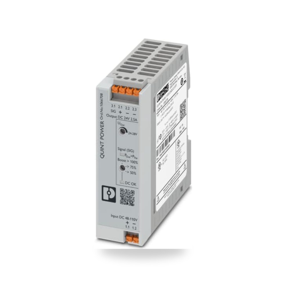 محول جهد DC DC 24 فولت 60 واط صناعي نسخة ريمكو للتوريدات الصناعية (Reemco Industrial)