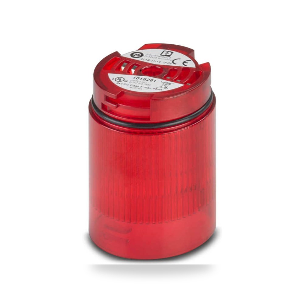 وحدة برج إشارة ضوئي أحمر 24V IP65 مواصفات ريمكو للتوريدات الصناعية (Reemco Industrial) موديل