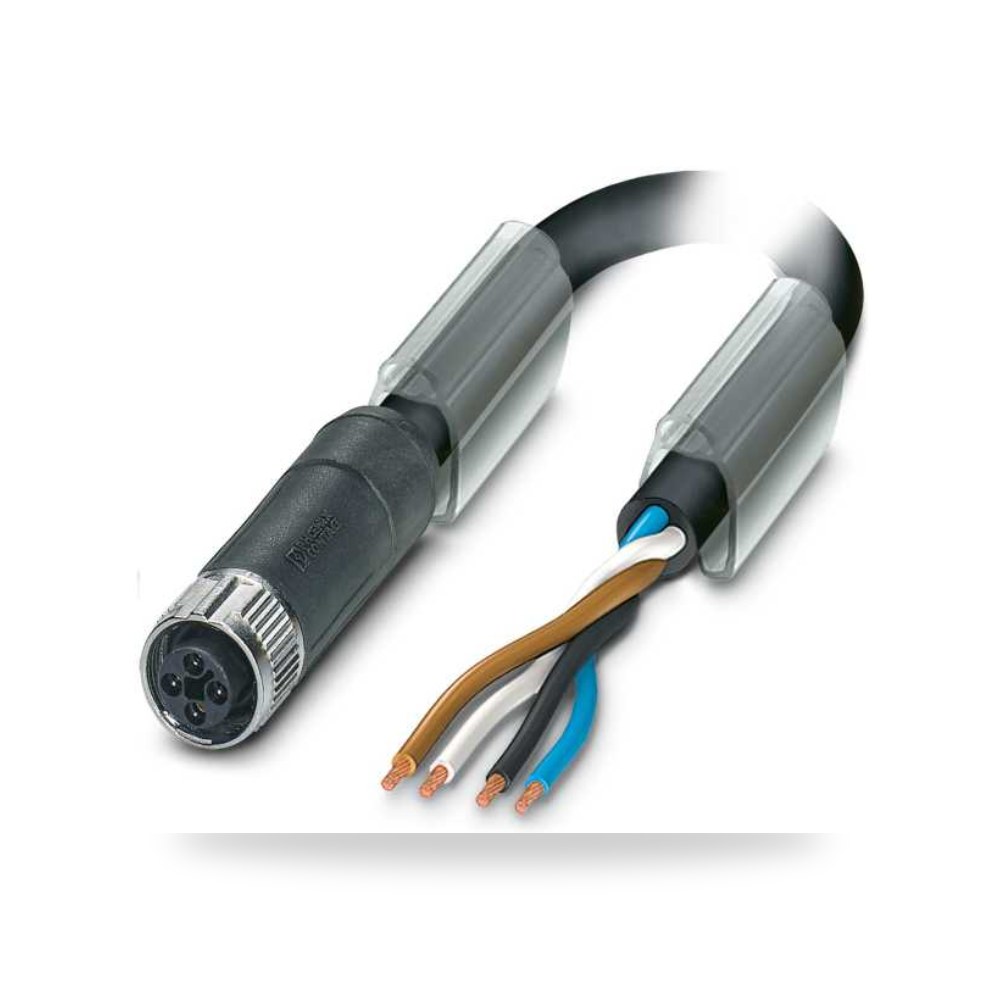 كابل توصيل حساسات ومشغلات M12 4 فئة A J صناعي ريمكو للتوريدات الصناعية (Reemco Industrial)