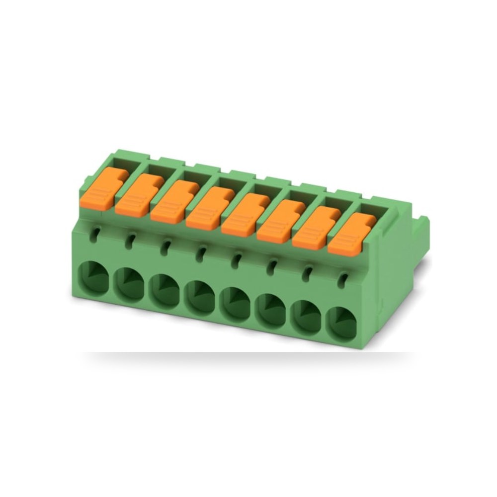 روزتة وبلوك أطراف بوردات PCB 8 خط خطوة 5.08 ريمكو للتوريدات الصناعية (Reemco Industrial)