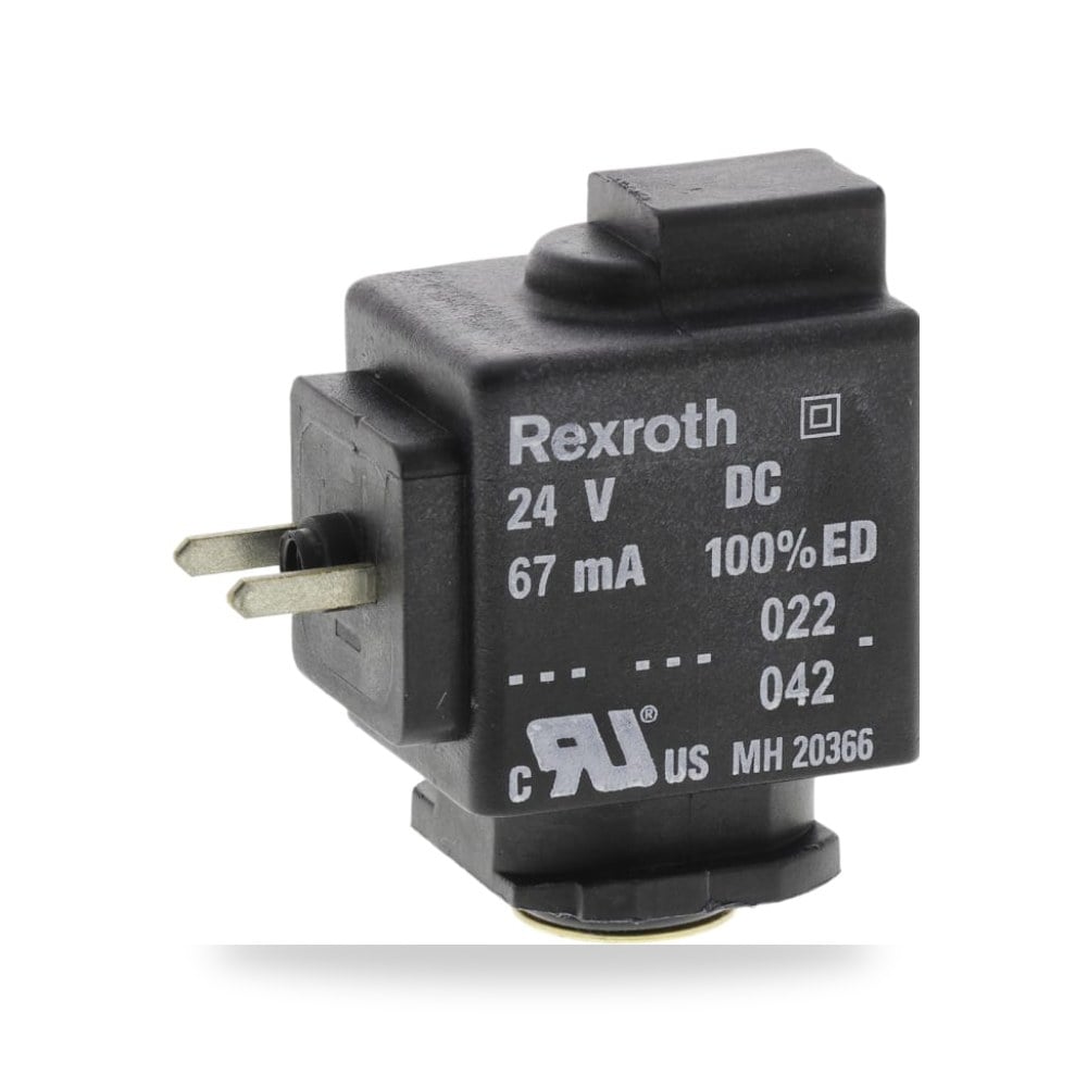 ملف بوبينة صمام سولينويد كهربائي 24V تجهيز ريمكو للتوريدات الصناعية (Reemco Industrial)