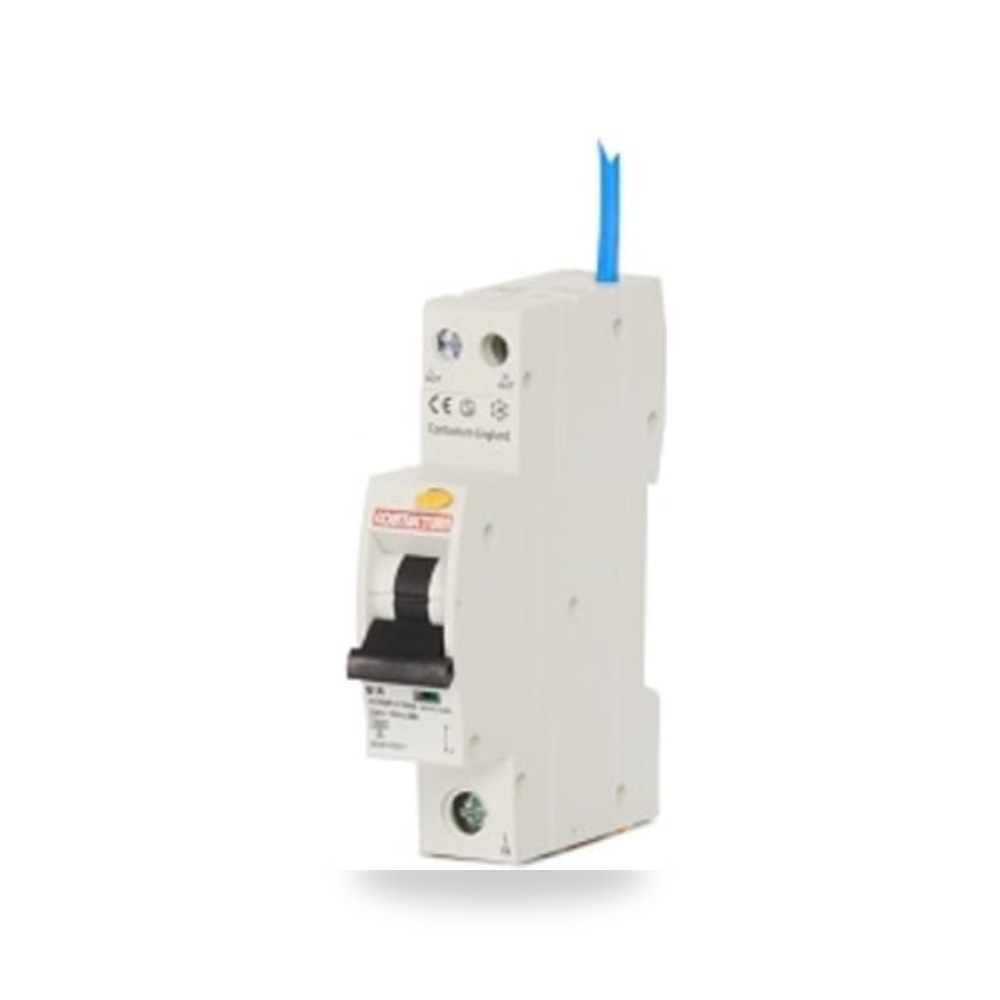قاطع تيار أوتوماتيكي MCB أحادي 16A طراز S RS ريمكو للتوريدات الصناعية (Reemco Industrial)