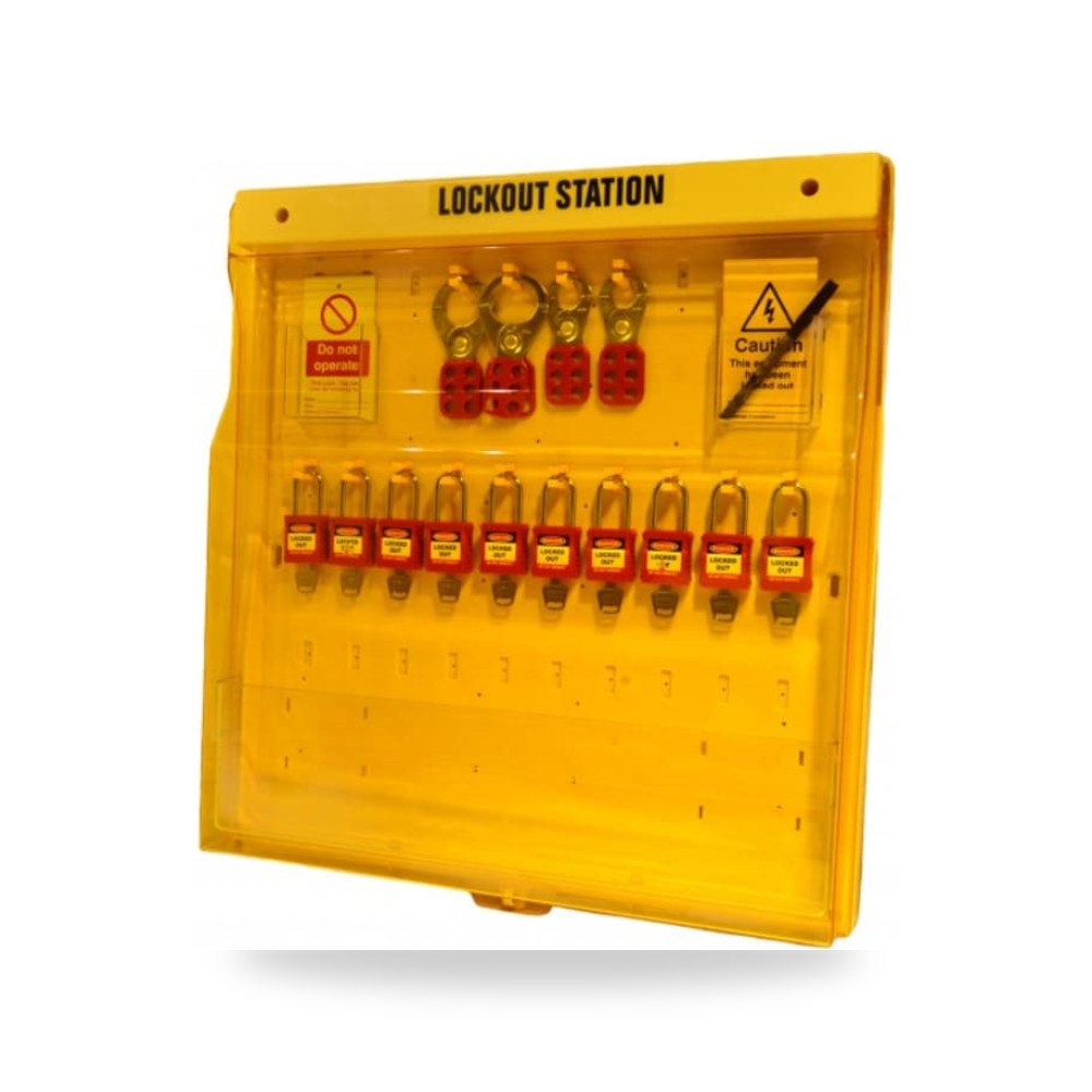 قفل وتأمين أمان لوحات LOTO مواصفات قياسية RS ريمكو للتوريدات الصناعية (Reemco Industrial)