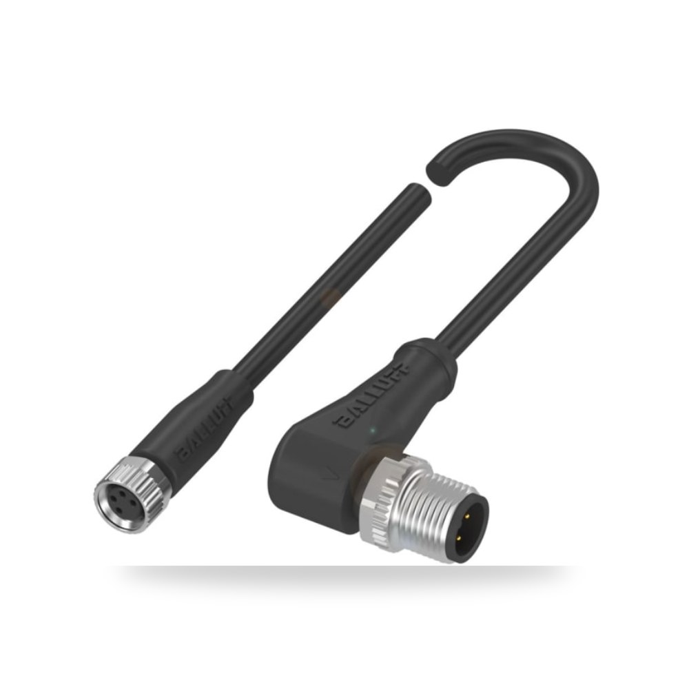 كابل توصيل حساسات ومشغلات M12 4 فئة A T صناعي ريمكو للتوريدات الصناعية (Reemco Industrial)