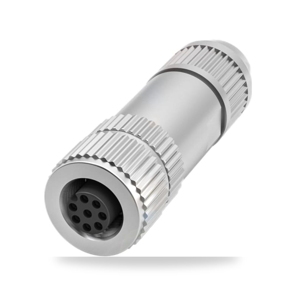 موصل دائري صناعي M12 8 أطراف كابل عالي الدقة ريمكو للتوريدات الصناعية (Reemco Industrial)