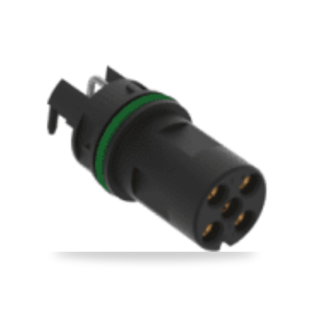 موصل دائري صناعي معتمد M12 5 أطراف طراز F RS ريمكو للتوريدات الصناعية (Reemco Industrial)