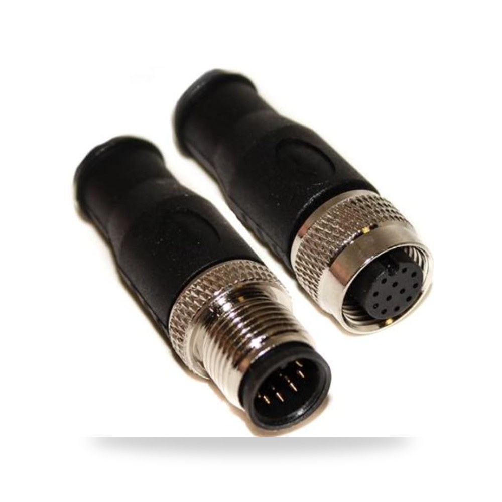 كابل توصيل حساسات ومشغلات M12 12 تجهيز معتمد ريمكو للتوريدات الصناعية (Reemco Industrial)