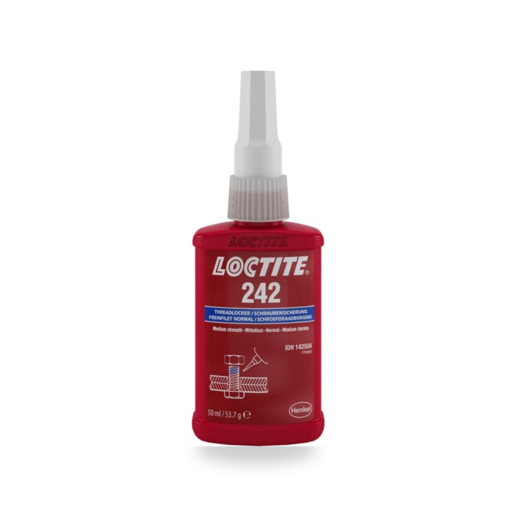 غراء ومثبت قلاووظ س لولبية LOCTITE 242 صناعي ريمكو للتوريدات الصناعية (Reemco Industrial)