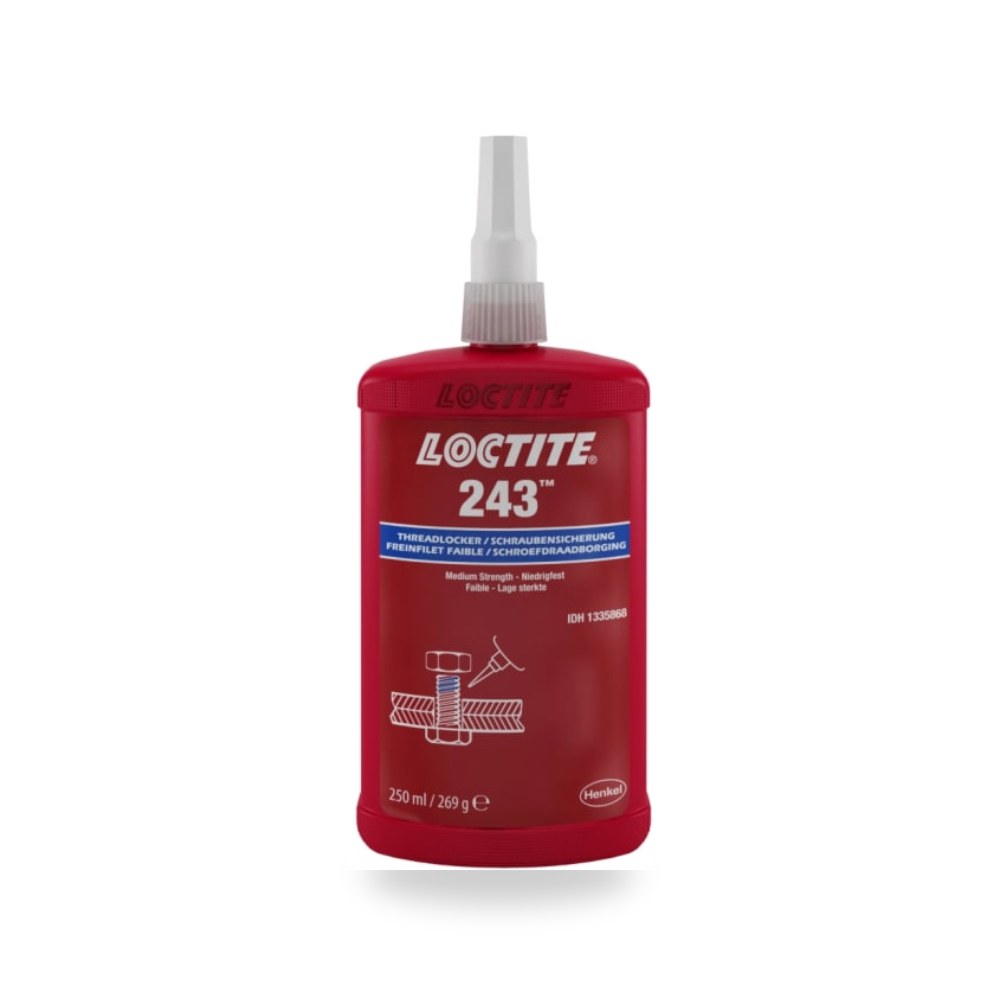 غراء ومثبت قلاووظ س لولبية Loctite 243 RS PRO ريمكو للتوريدات الصناعية (Reemco Industrial)