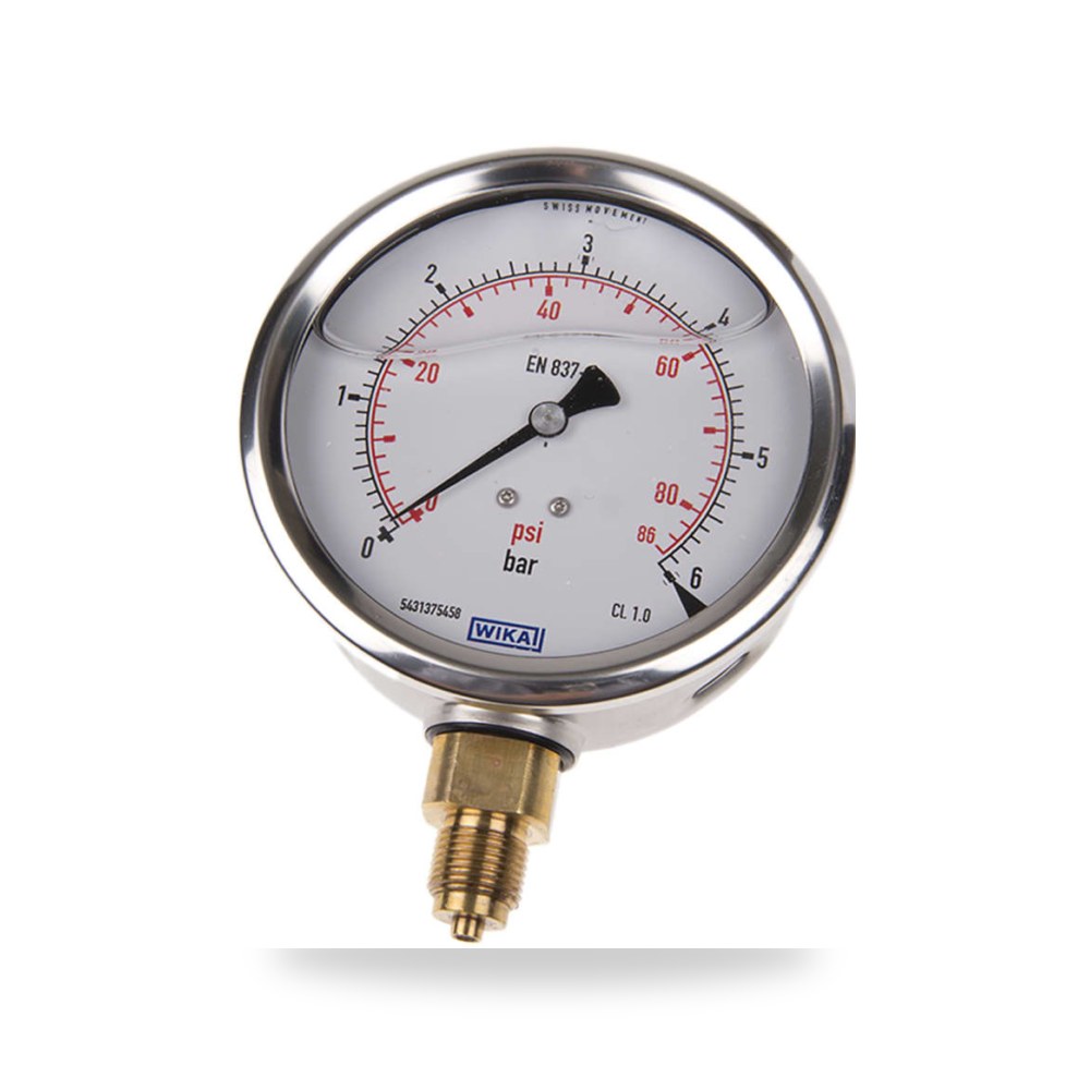عداد قياس ضغط هيدروليكي صناعي معتمد ضغط 6 bar ريمكو للتوريدات الصناعية (Reemco Industrial)
