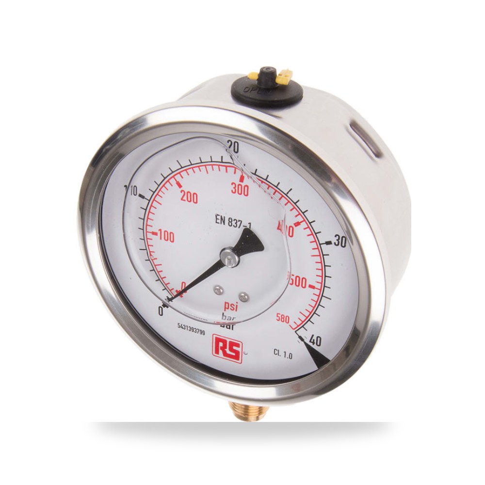 عداد قياس ضغط هيدروليكي صناعي طراز S صناعي RS ريمكو للتوريدات الصناعية (Reemco Industrial)