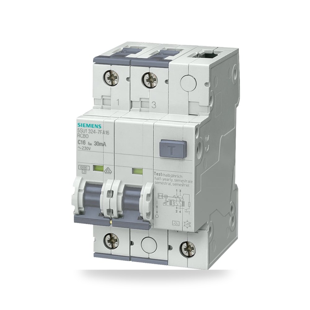 قاطع تيار أوتوماتيكي MCB ثنائي 25A موثوق ريمكو للتوريدات الصناعية (Reemco Industrial)