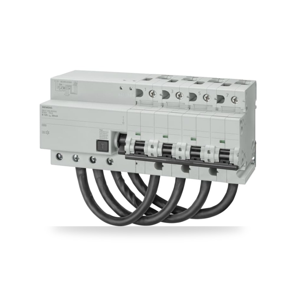 قاطع تيار أوتوماتيكي MCB رباعي 125A طراز C RS ريمكو للتوريدات الصناعية (Reemco Industrial)