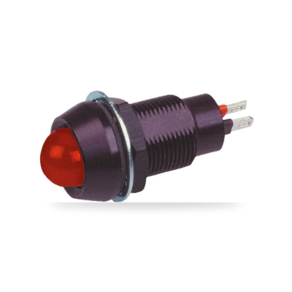 لمبة بيان وإشارة لوحات 110V AC أحمر 12.7 مم ريمكو للتوريدات الصناعية (Reemco Industrial)