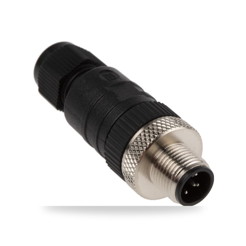 موصل دائري صناعي معتمد M12 5 أطراف كابل طراز ريمكو للتوريدات الصناعية (Reemco Industrial)