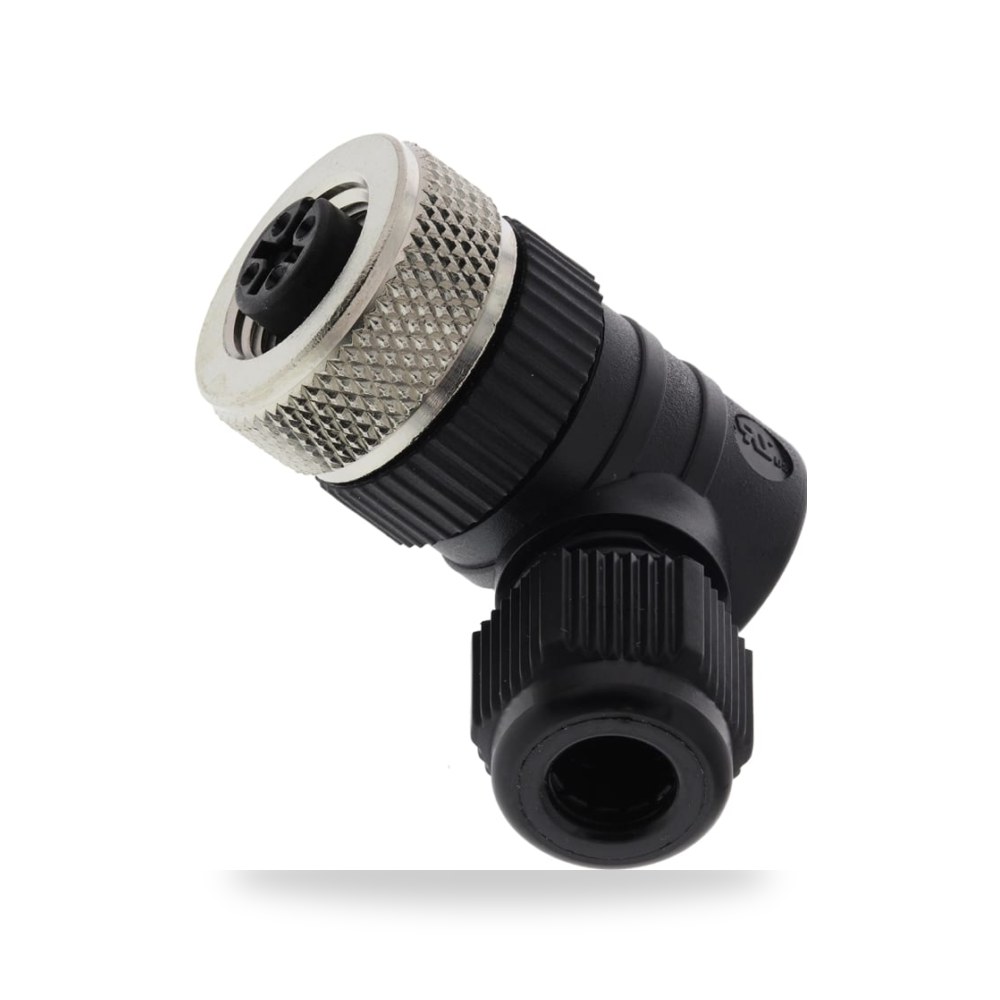 موصل دائري صناعي M12 5 أطراف كابل مستقيم أداء ريمكو للتوريدات الصناعية (Reemco Industrial)