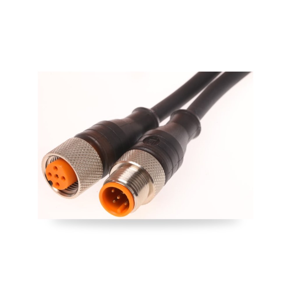 كابل توصيل حساسات ومشغلات M12 5 طراز P شاق RS ريمكو للتوريدات الصناعية (Reemco Industrial)