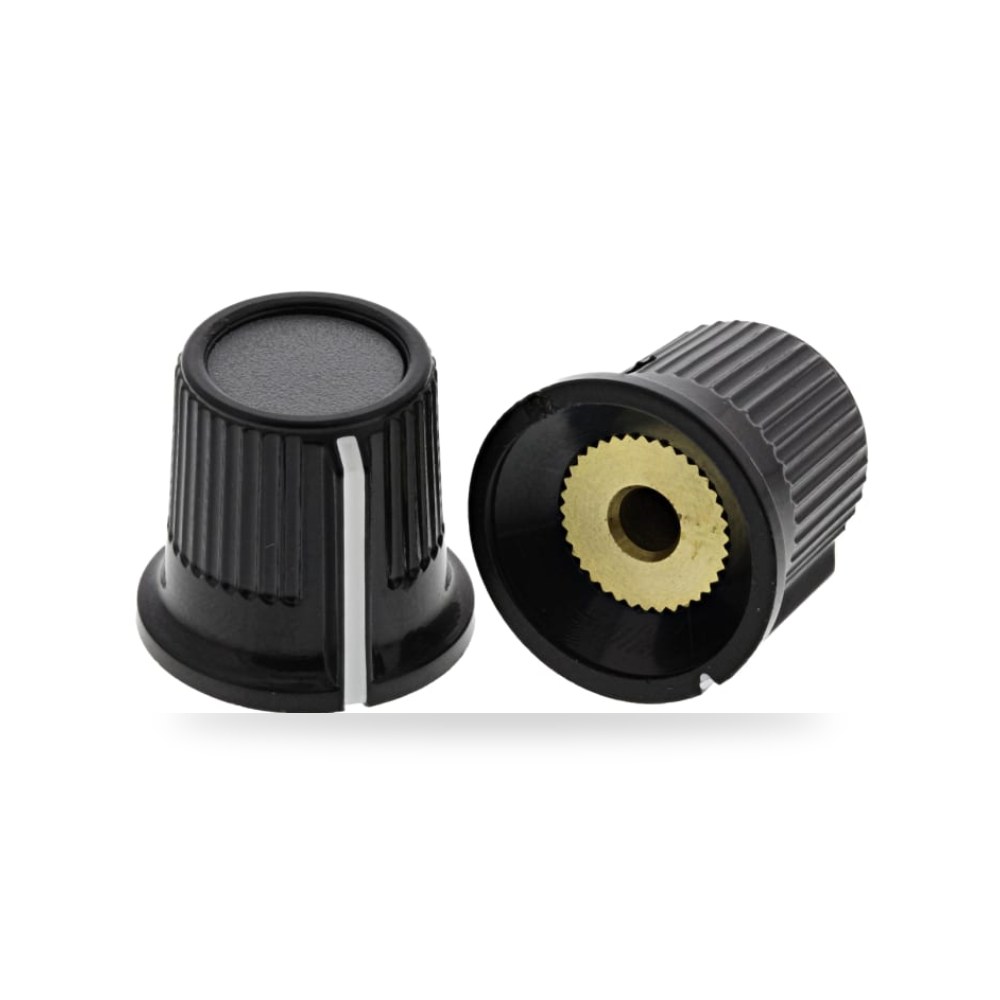 مقبض تحكم بكره لبوتنشيوميتر (عمود 3.2mm, قطر 16 mm) Reemco Industrial موديل 2596884 آر إس
