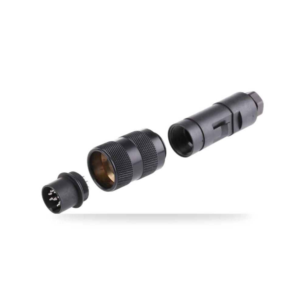 موصل دائري صناعي معتمد M16 8 أطراف كابل صناعي ريمكو للتوريدات الصناعية (Reemco Industrial)