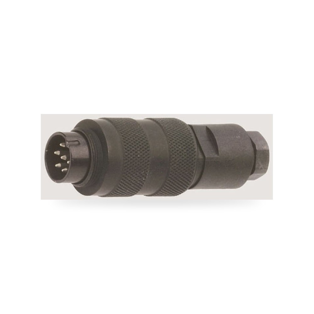 موصل دائري صناعي M16 24 أطراف كابل مستقيم ذكر ريمكو للتوريدات الصناعية (Reemco Industrial)